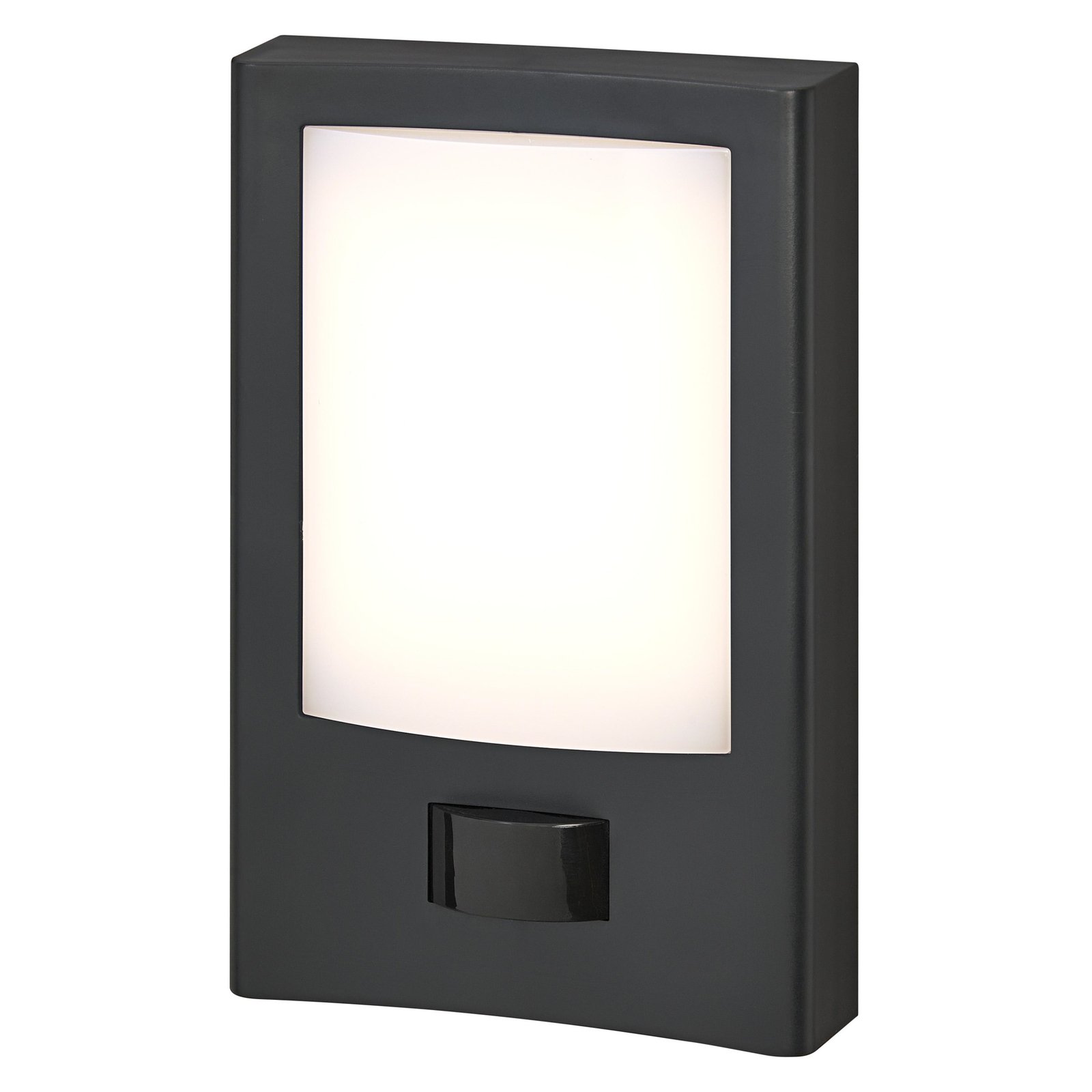 LEDVANCE LED vonkajšie nástenné svietidlo Endura Style, tmavosivé, senzor