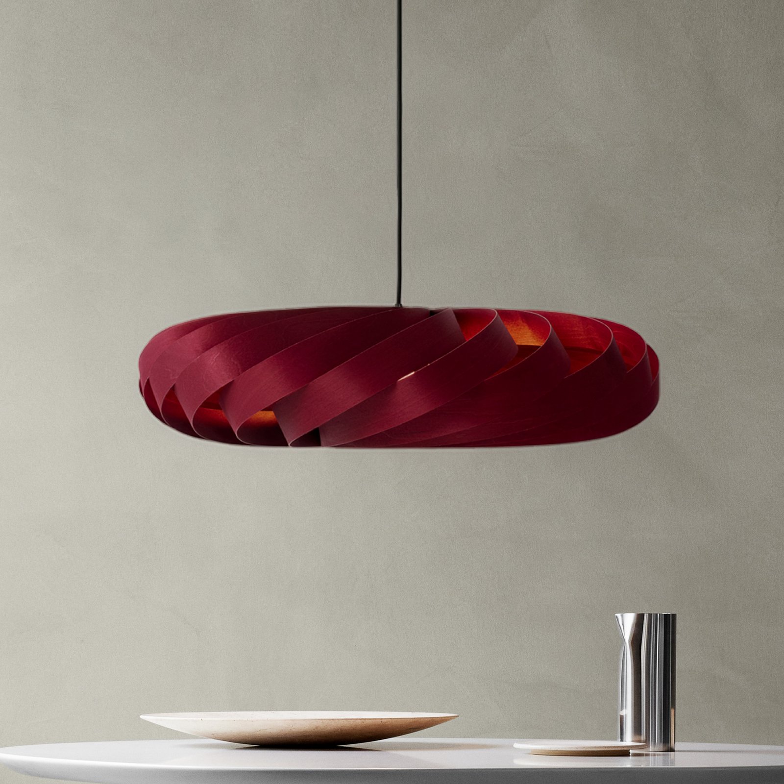 TR5 Pendel Ø80 Birch Red - Tom Rossau