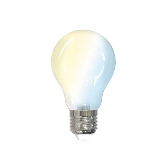 Smart LED-E27-pære A60 7 W WLAN mat tunable white