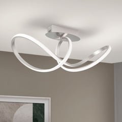 Plafón LED Circus, 3.000 K, satén