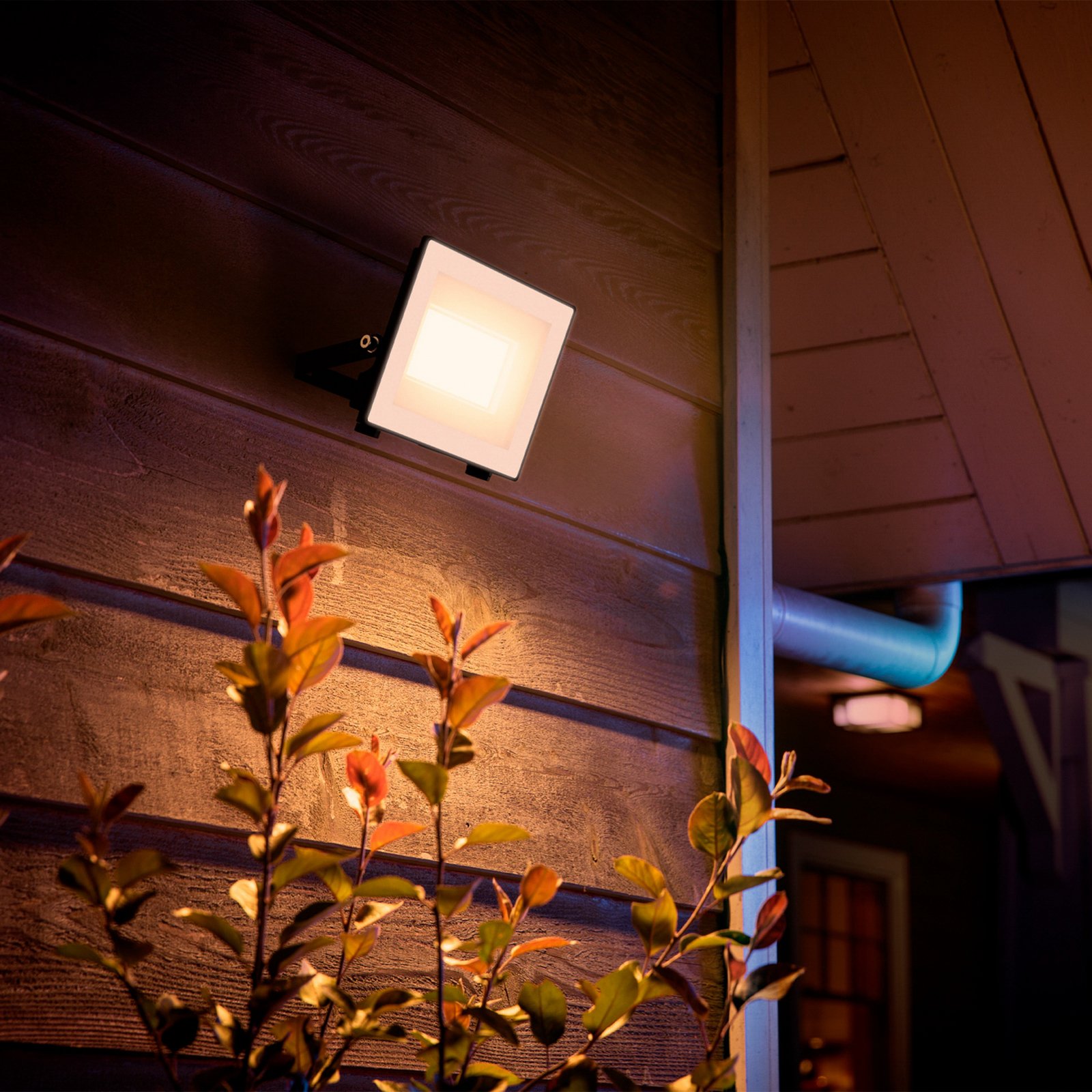 Philips LED-Außenstrahler Lois UE flood, 14 W, 3.000 K, IP65