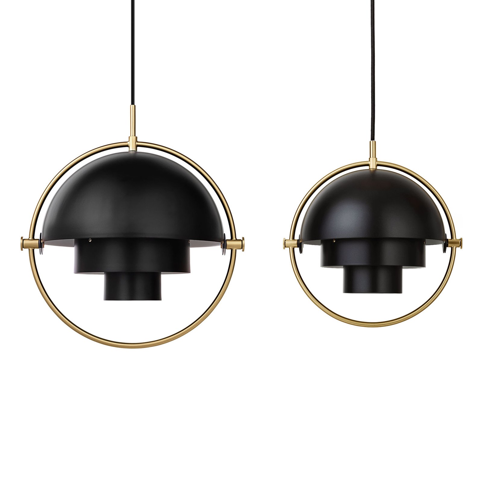 Multi-Lite Taklampa S Mässing/Svart - GUBI