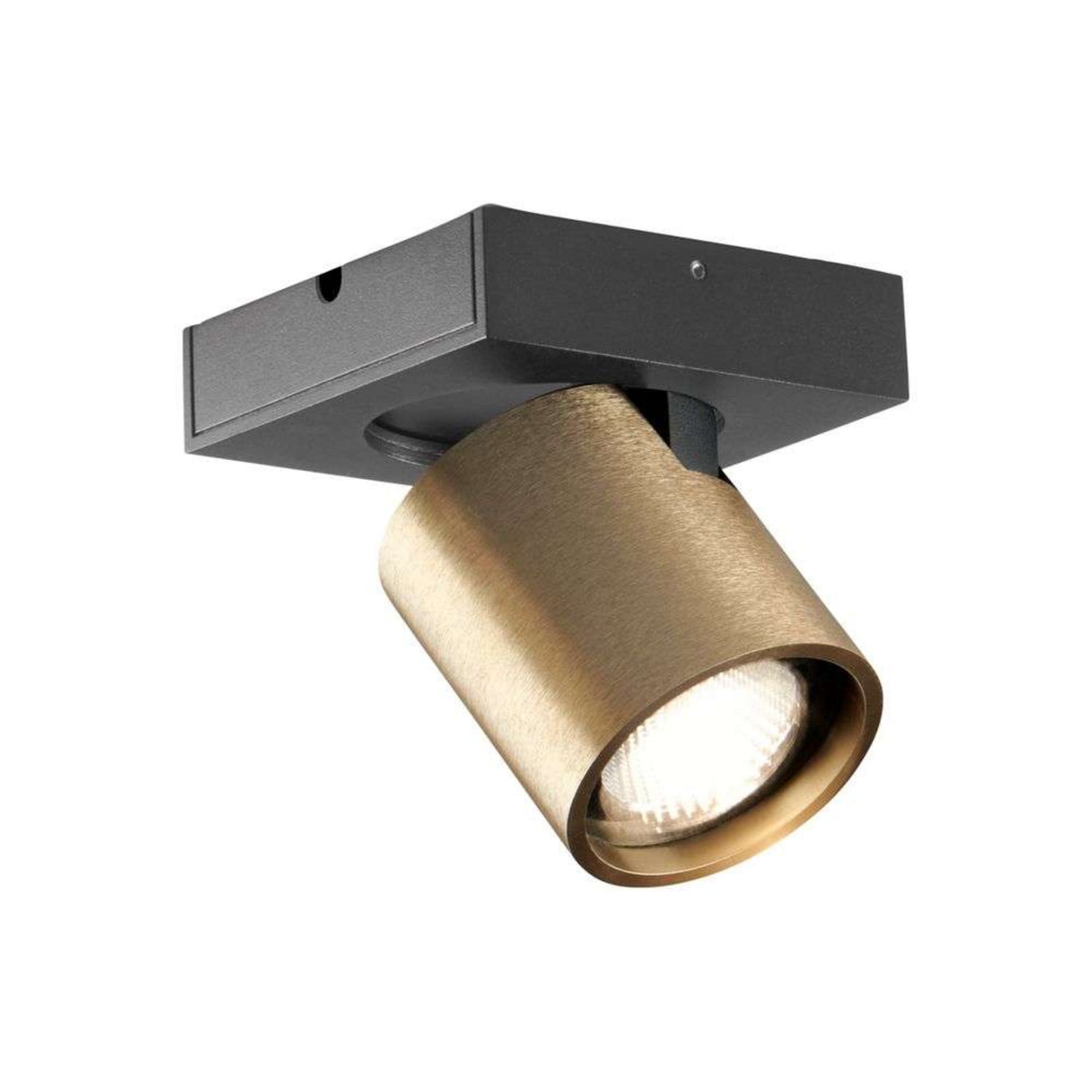 Focus 1 LED Loftlampe 2700K Brass LIGHT-POINT - Stue - Aluminium