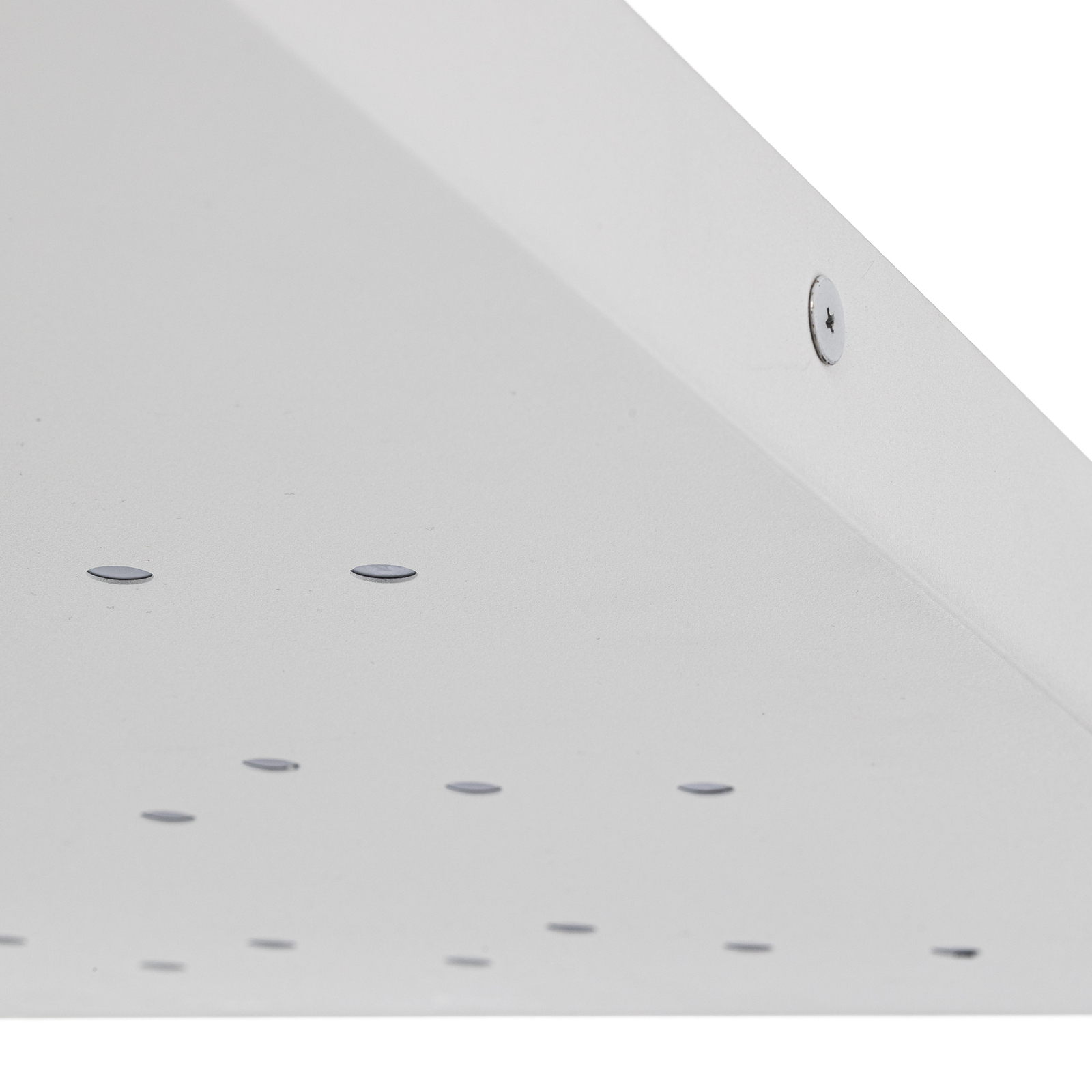 Candeeiro de teto LED Titus branco 75x75cm