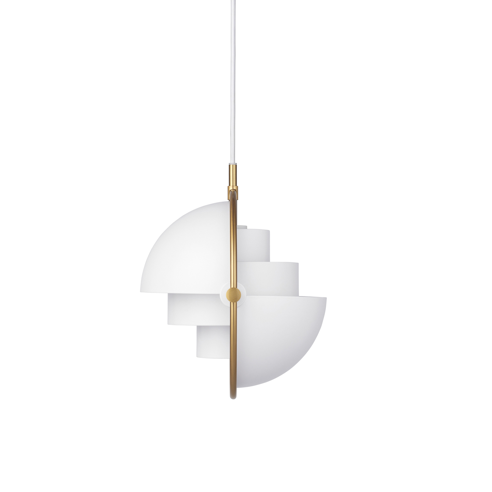 Multi-Lite Taklampa S Brass/White - GUBI