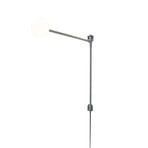 Mini Potence Pivotante 2700K Applique da Parete Grey - Nemo Lighting