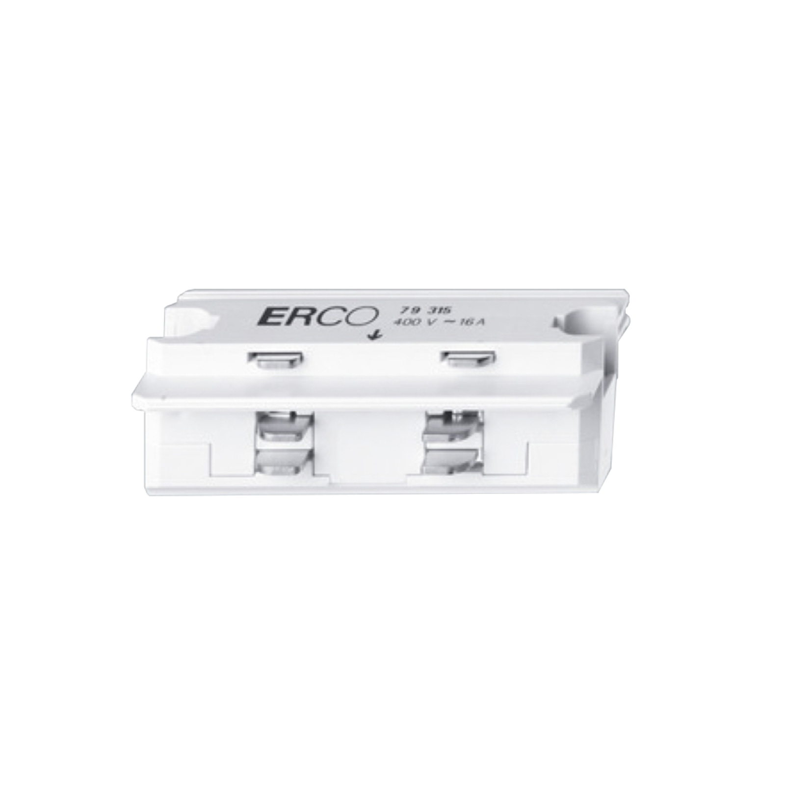 ERCO coupling for track systems direct white
