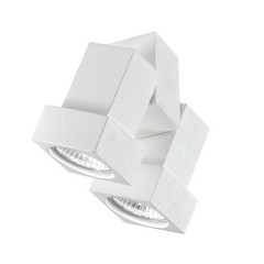 EGG DLS lampa sufitowa STYLE Q, 2-punktowa, biała