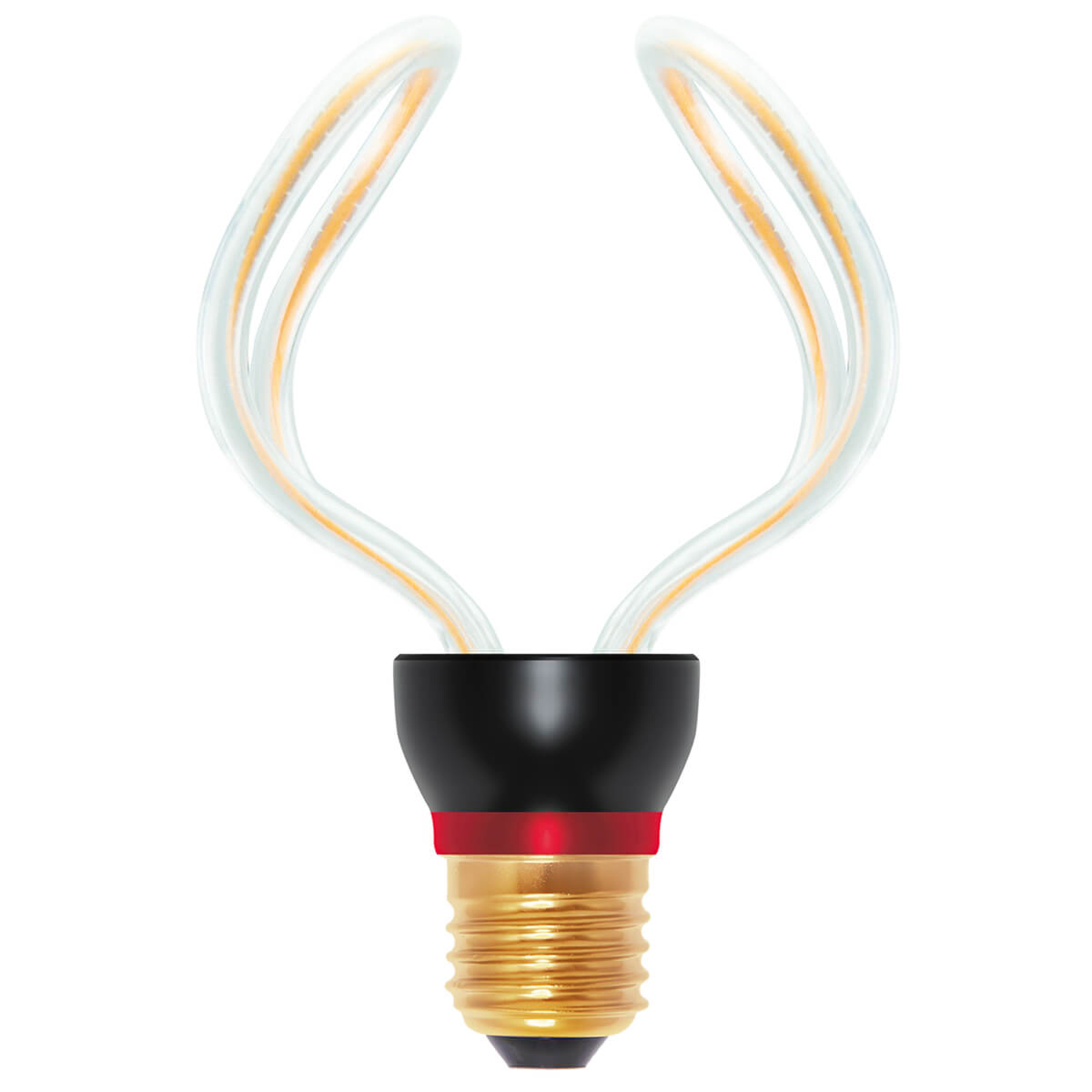 LED žárovka ART Globo E27 10W, extra teplá bílá