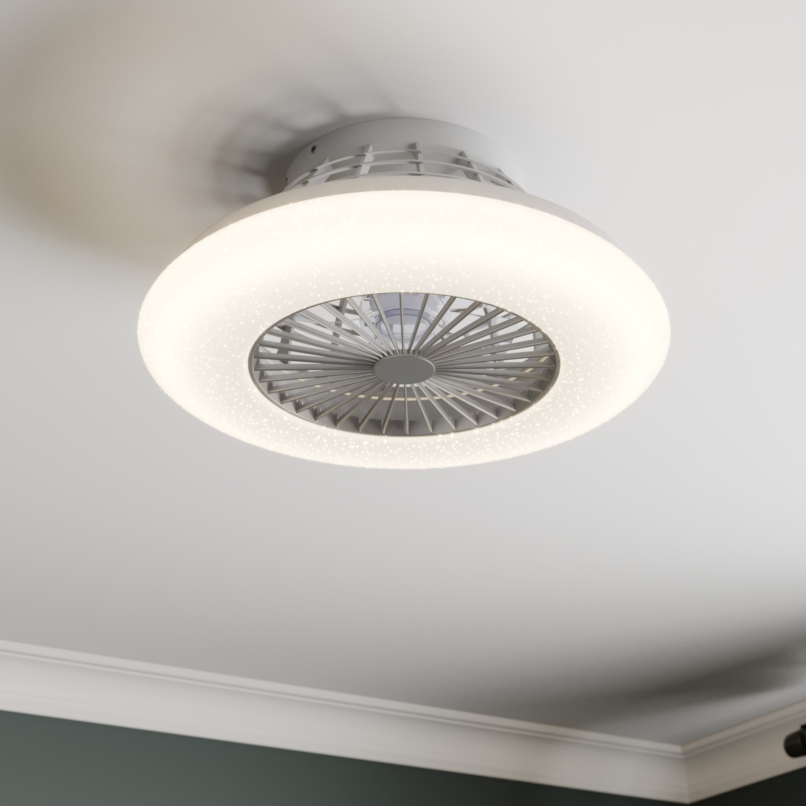 Starluna Taloni LED mennyezeti ventilátor lámpa