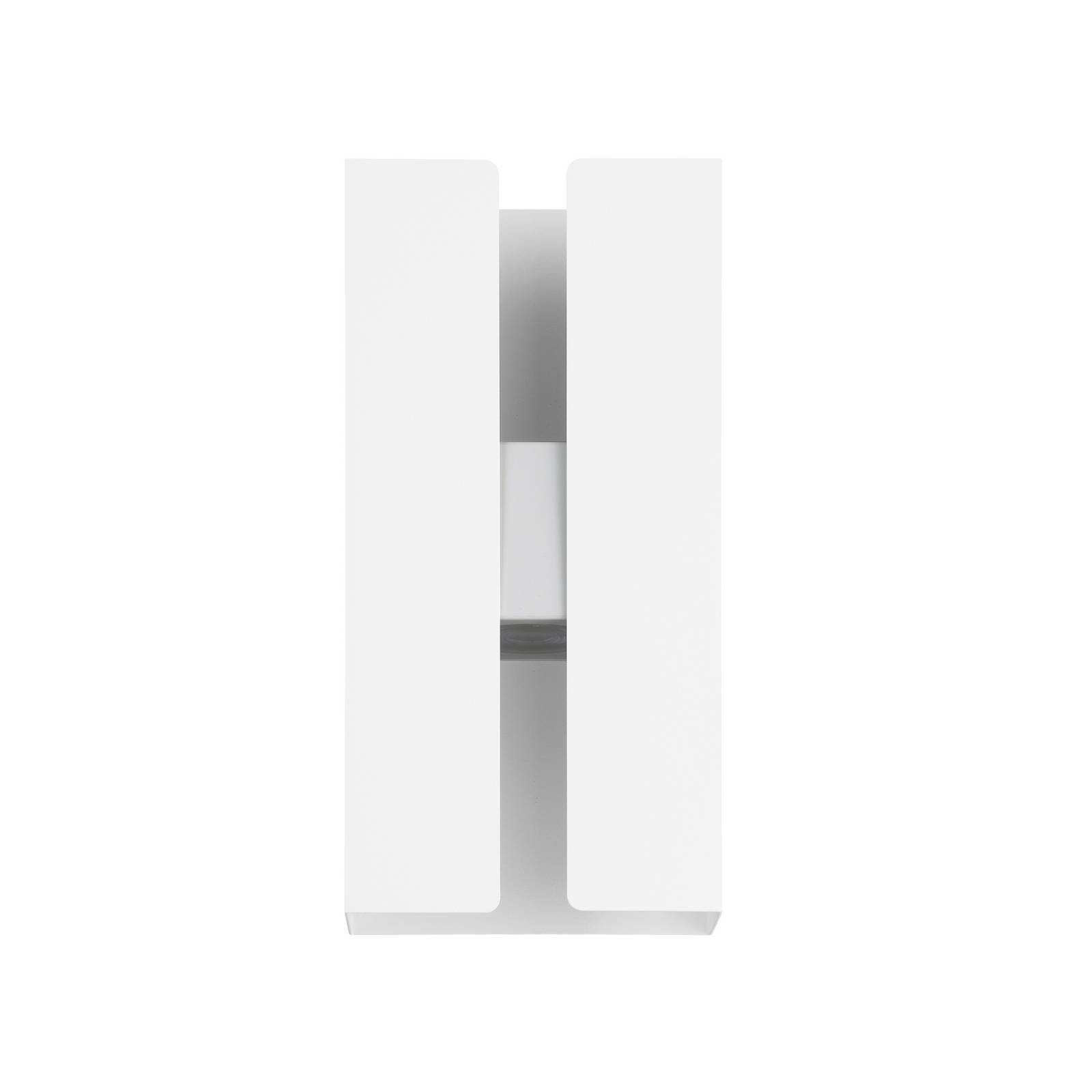  Eglo Led-außenwandlampe Briscola, Weiß, Höhe 20 Cm Metall, Cct 