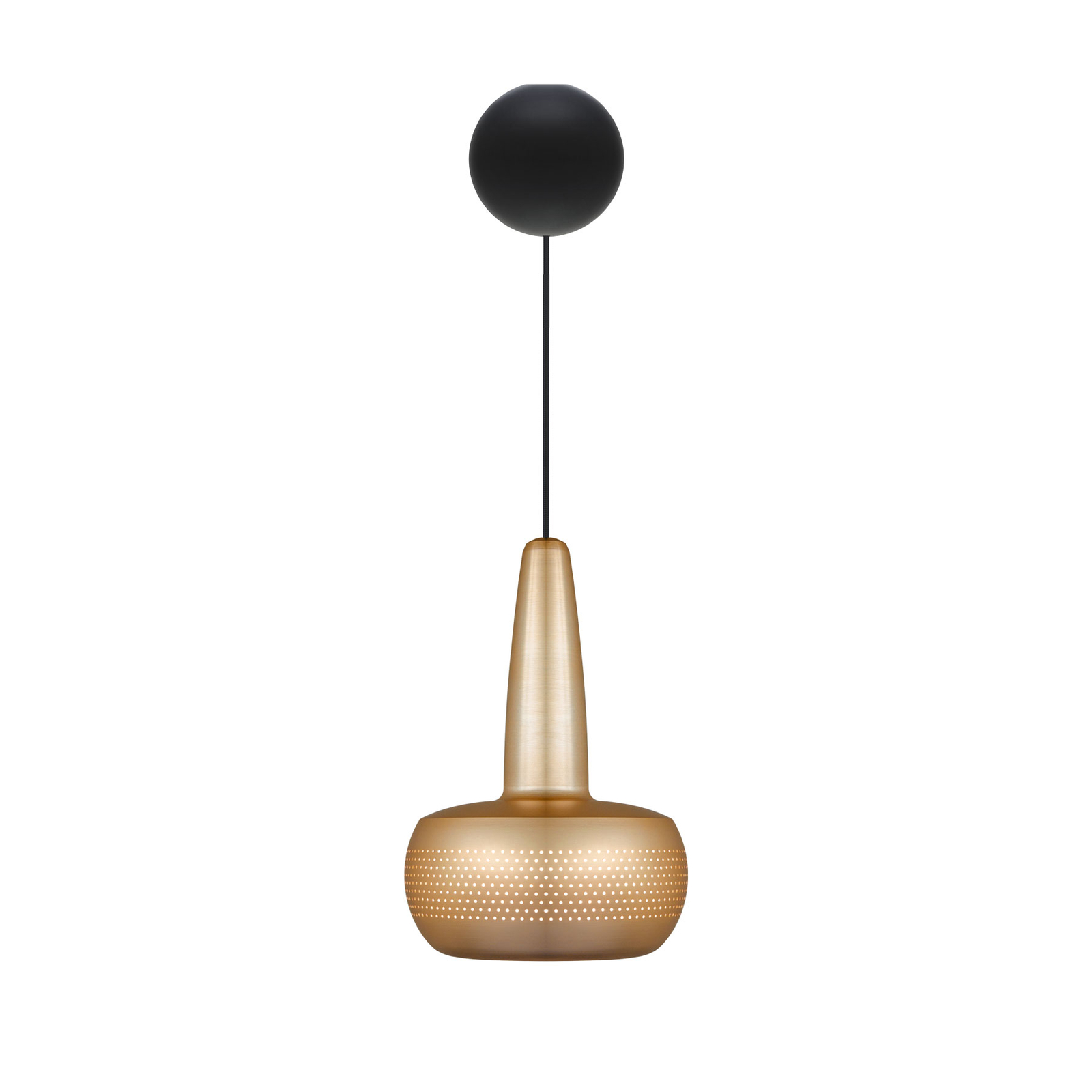 UMAGE Clava hanging light with cannonball black