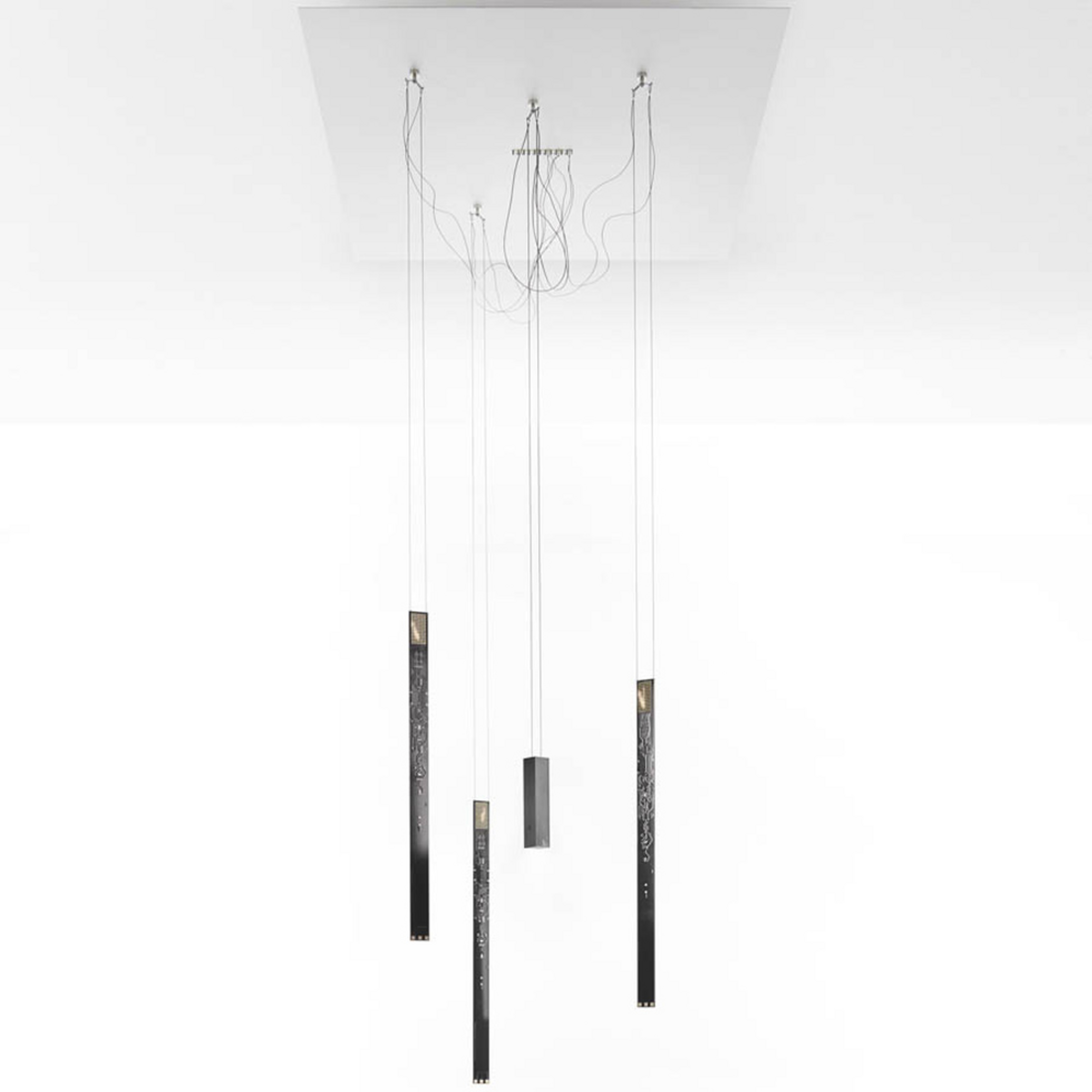 Flying Flames Baldakijn Board 114x40 - Ingo Maurer