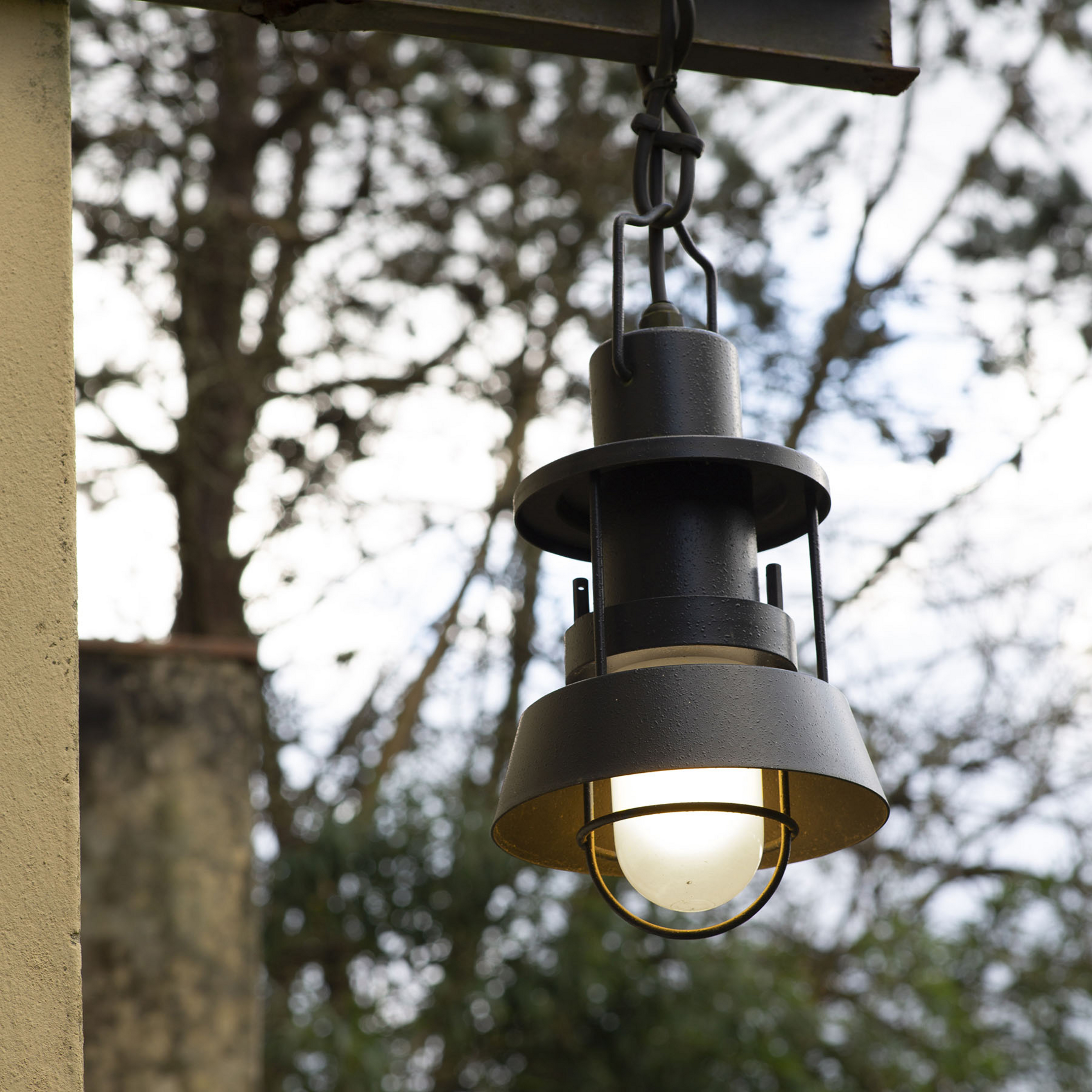 Martinelli Luce Polo Außen-Hängelampe Ø 21 cm