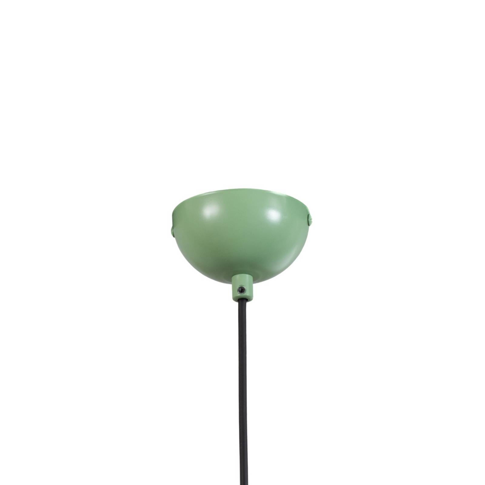 Żyrandol Kure, miętowo-zielona, metal, Ø 60 cm, E27