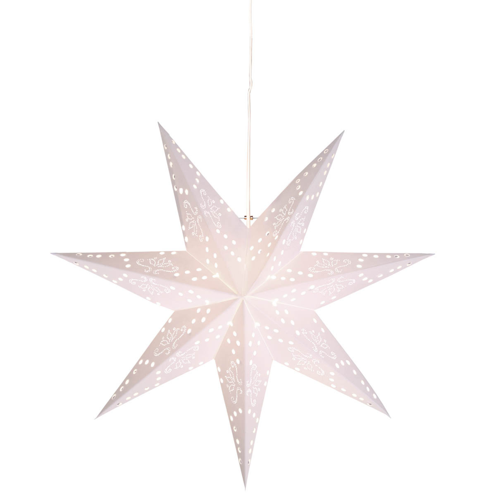 Romantic Star függő papírcsillag