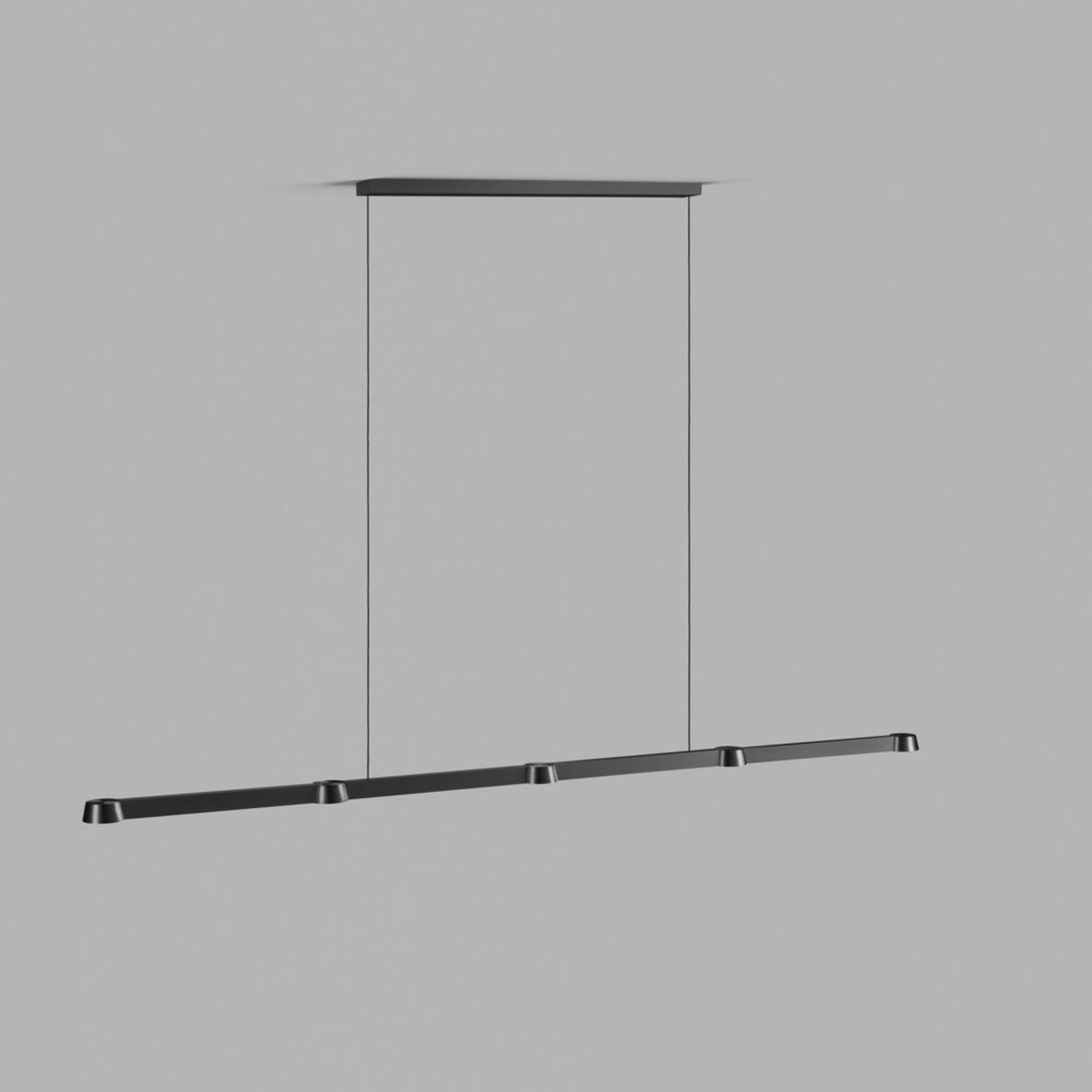 Optic Linear L2000 Taklampa Carbon Black - LIGHT-POINT - Vardagsrum - Aluminium