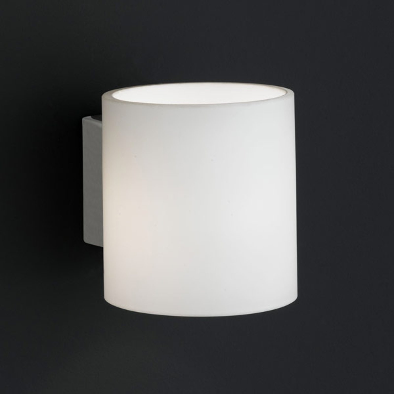 Wofi Aquaba wall light with flip switch, for Living / Dining Room, Metal, glass, G9, 33 W, energy efficiency: D, W: 8 cm, H: 9 cm