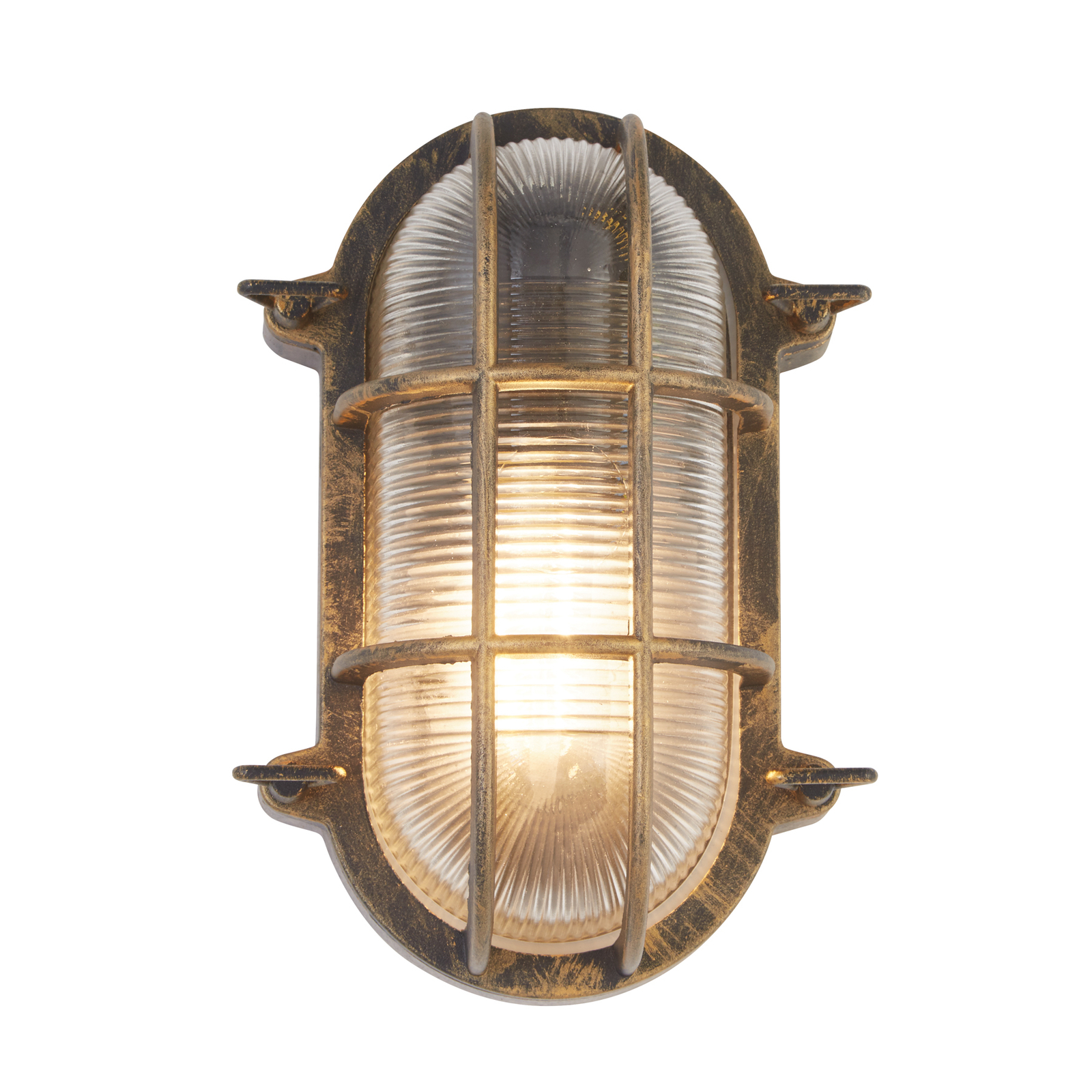 Porto bulkhead wall light, oval
