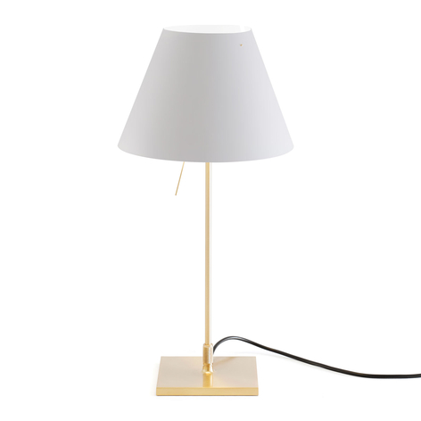 Luceplan Costanzina Tischlampe, messing