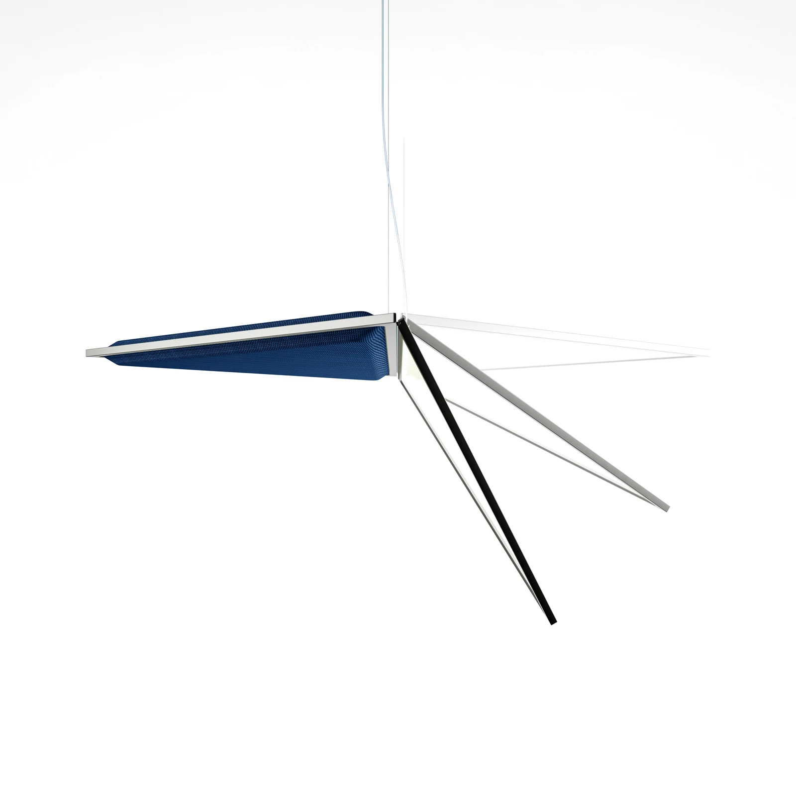 Artemide Flexia LED pendant light, blue