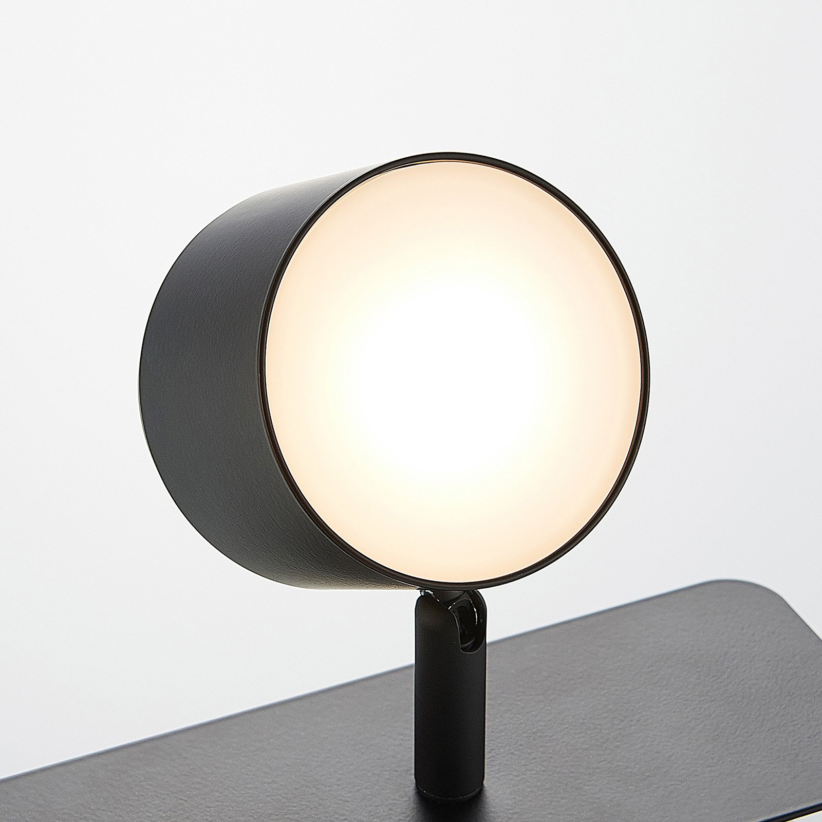 Lindby Marrie LED spot, zwart, 2-lamps, Board