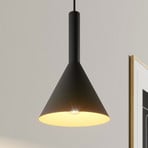 Arcchio Tadej pendant lamp 1-bulb 19 cm black-gold