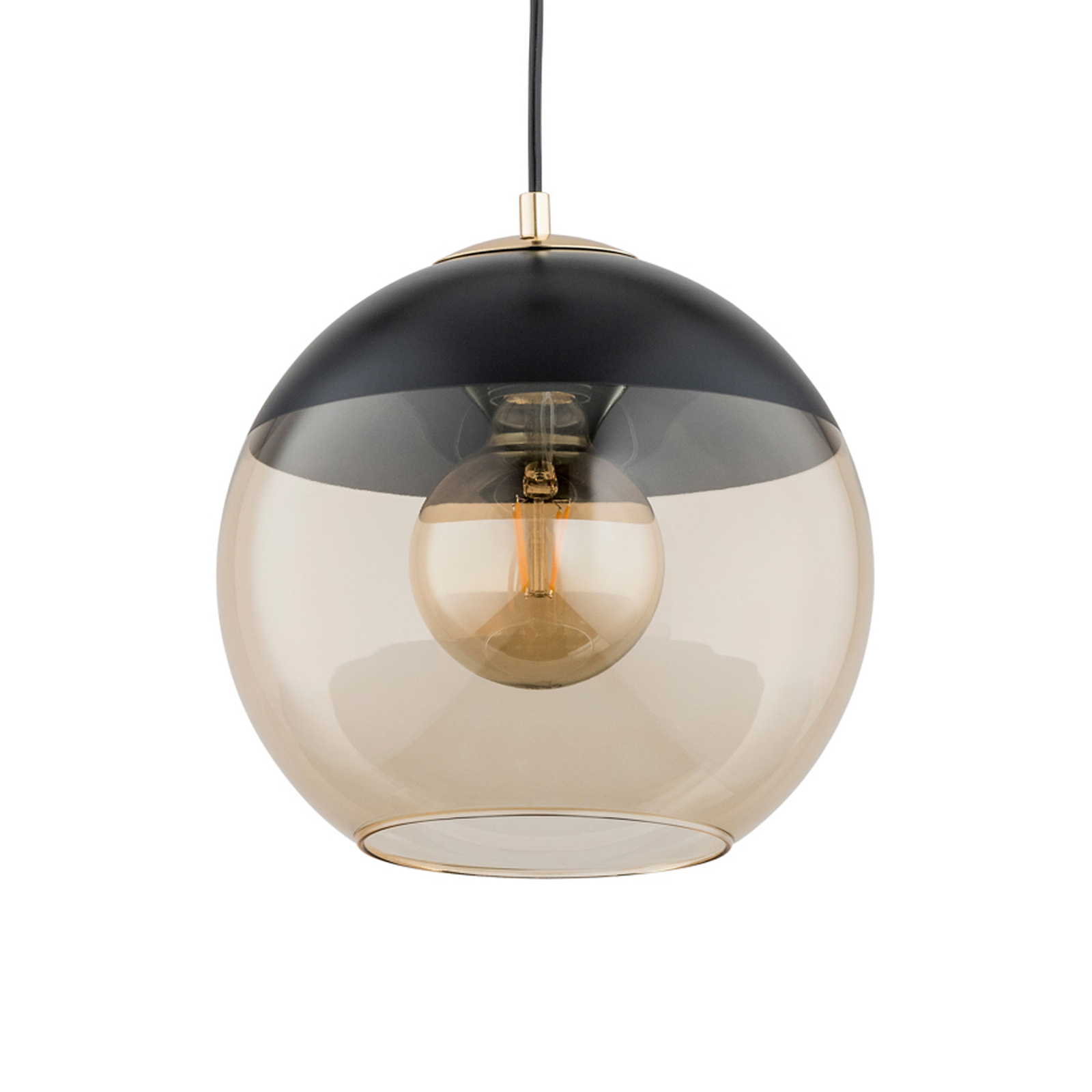 h�ngelampe gold schwarz