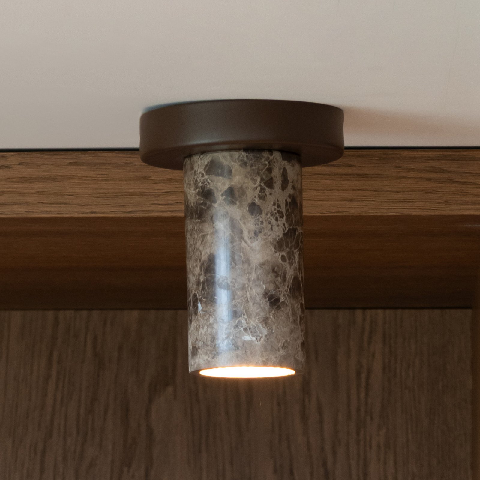 IT'S ABOUT ROMI Deckenlampe Tivoli, braun, Höhe 15 cm