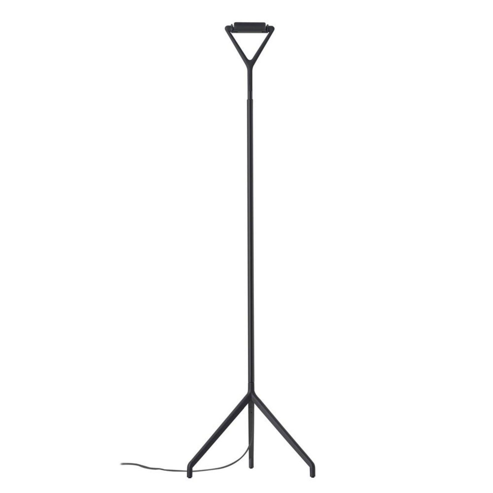 Lola Stehleuchte Schwarz Luceplan - Wohnzimmer - Aluminium