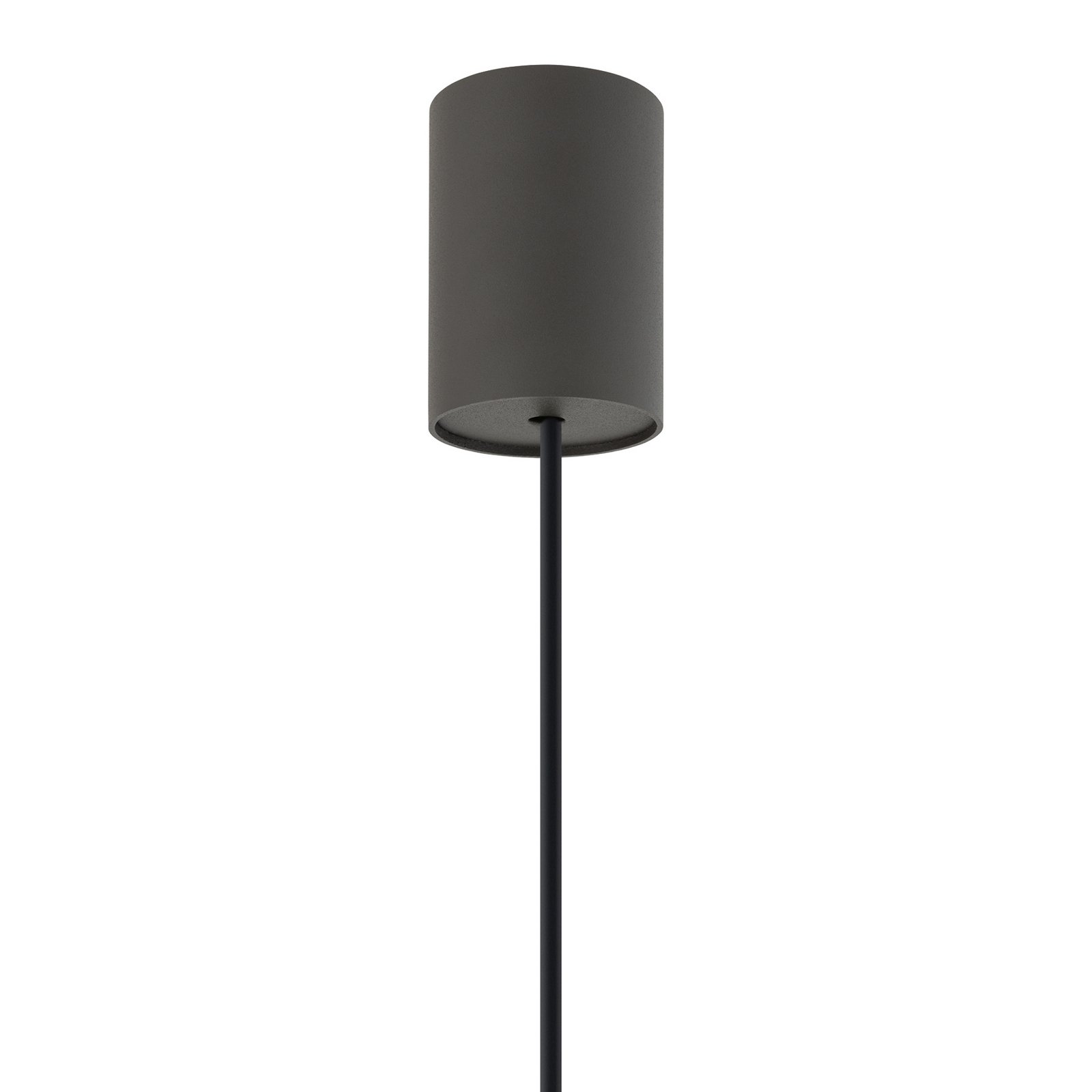 Pakabinamas šviestuvas ZENITH, tamsiai pilkos spalvos, Ø 11 cm, metalas, GU10