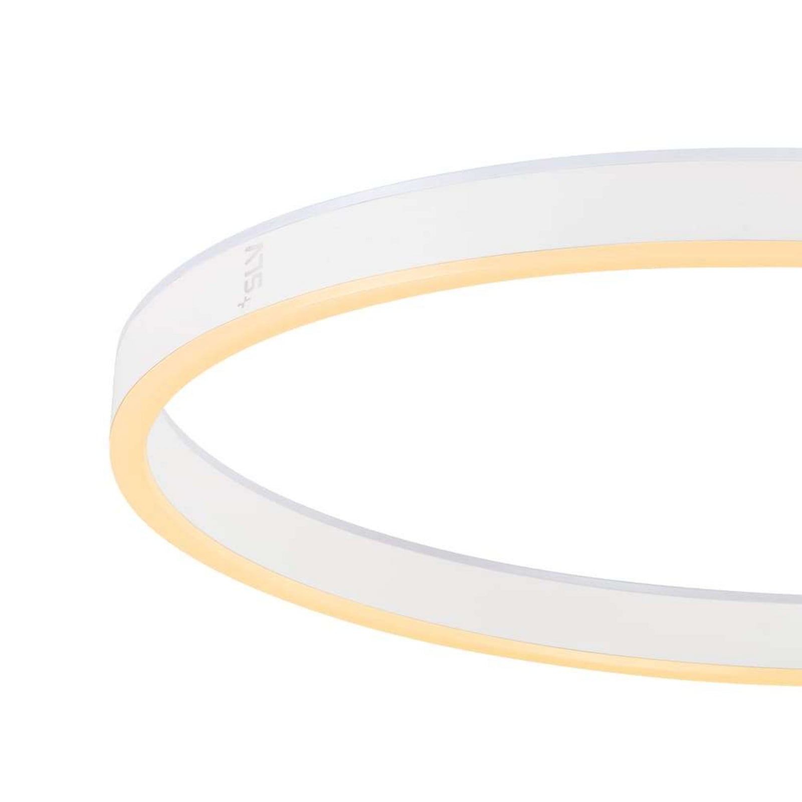 SLV LED-gulvlampe One Straight, hvid, 2700/3000 K