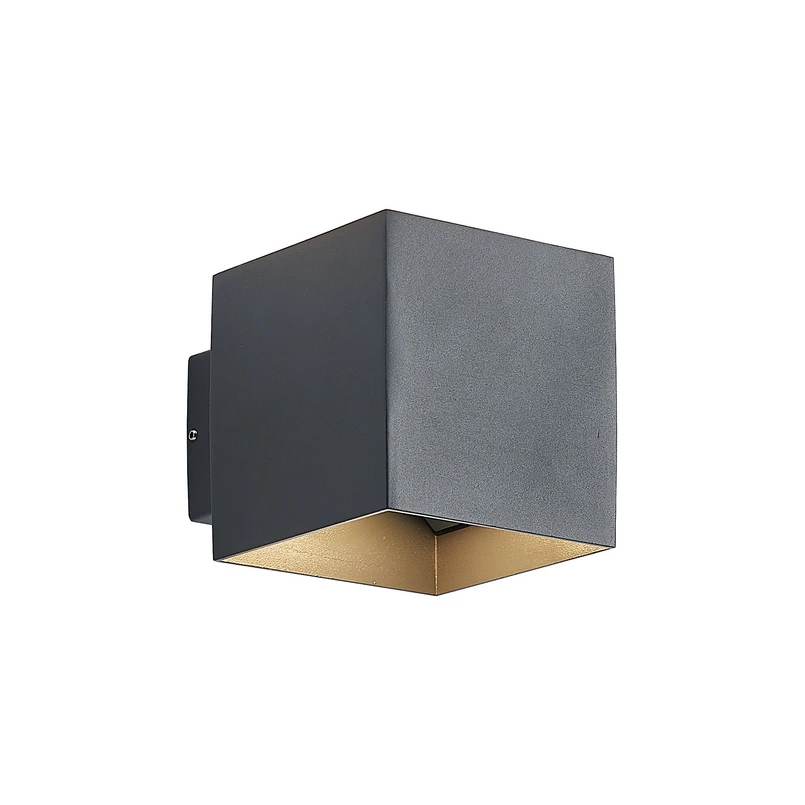 Lindby – Esani LED Außen Wandleuchte Anthrazit