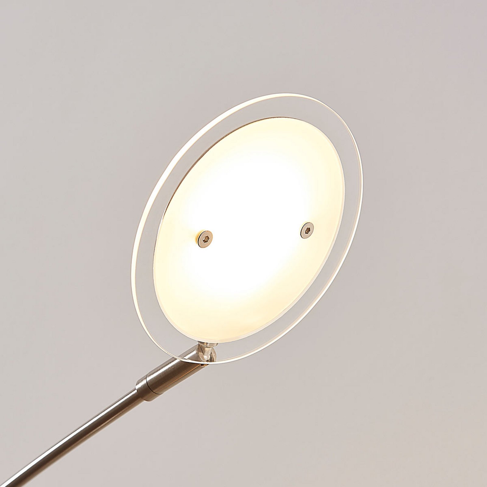 Anea 5 Lattiavalaisin Nickel/White - Lindby