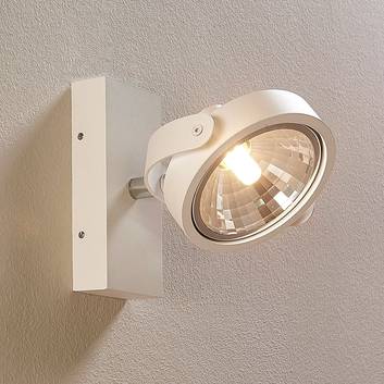 Weißer LED-Strahler Lieven für Wand und Decke