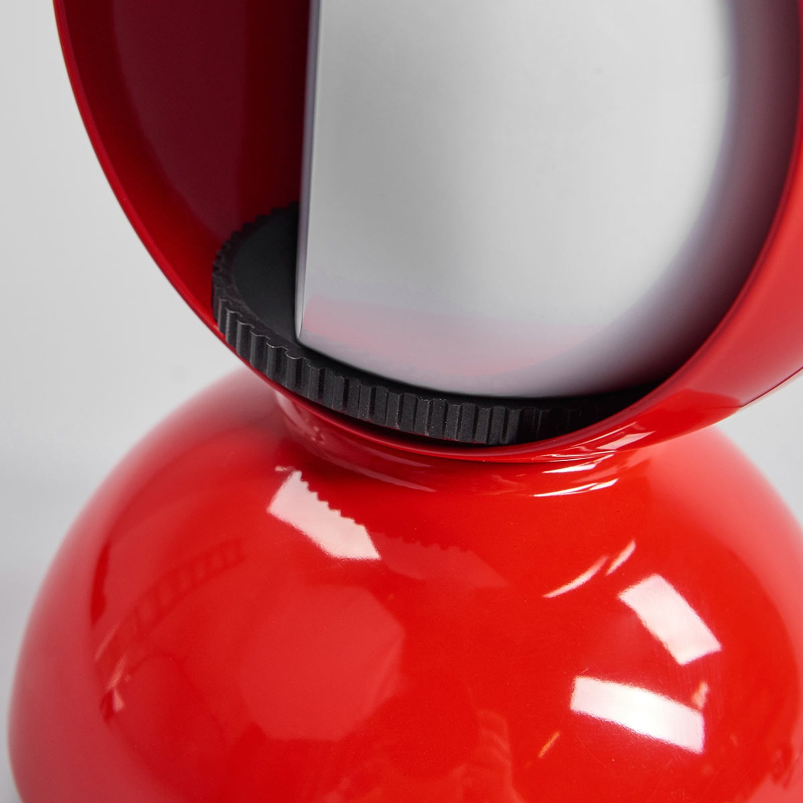 Lampada Da Tavolo Artemide Eclisse - Design Di Vico Magistretti, Colore Rosso - Foto 6