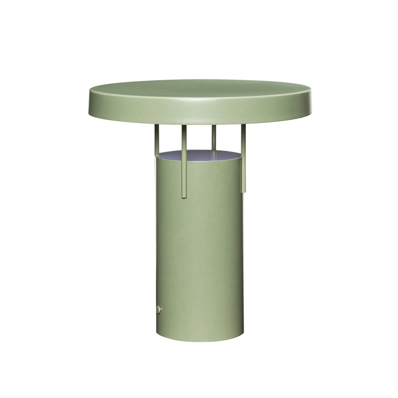 HÜBSCH LED table lamp BringMe, green, steel, dimmable