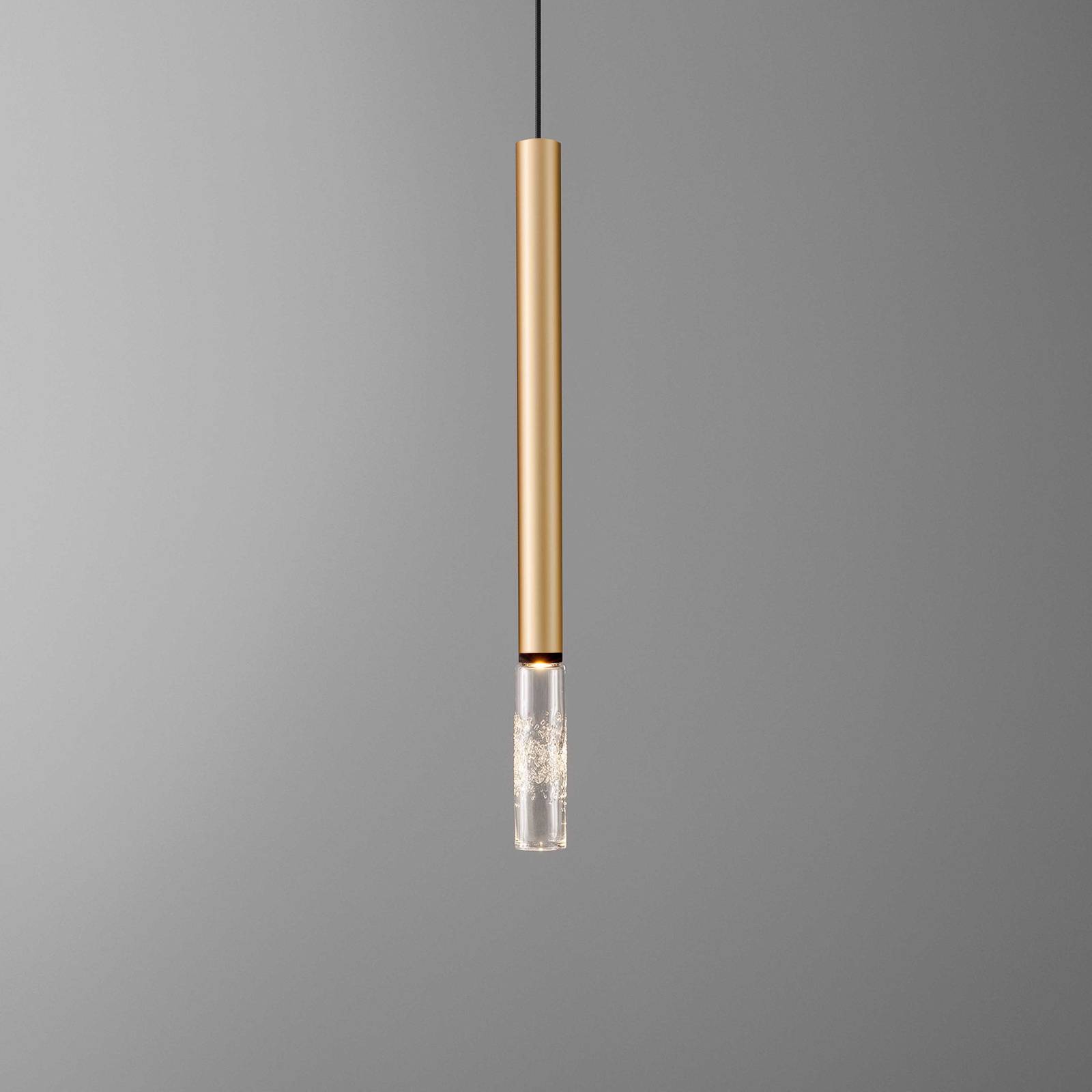Levně OLEV Beam Stick Glass on/off 2 700K 55,3 cm zlatý