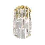 KOLARZ Prisma plafondlamp, kristal en goud 24 kt