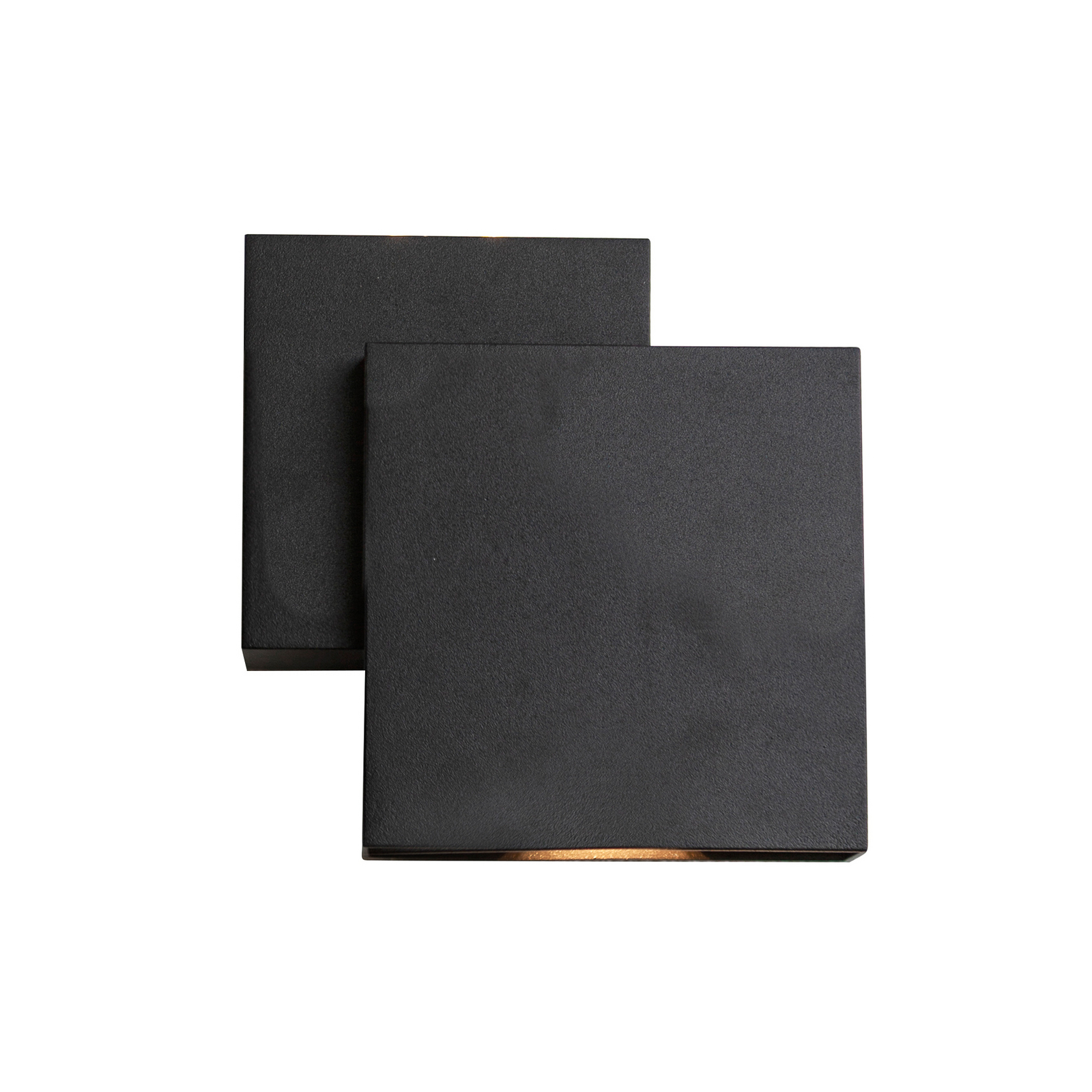 LED-Außenwandleuchte RIALTO, schwarz, 20 cm, IP44, up/down