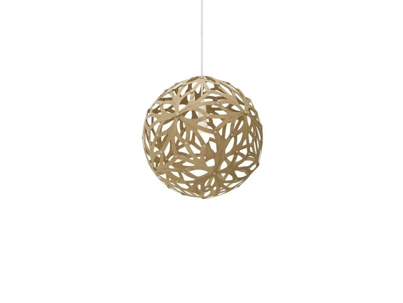 David Trubridge ltd - Floral Hanglamp Ø40 Bamboo David Trubridge