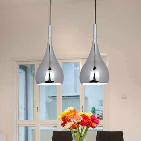 Elegancka lampa wisząca Anja, 2-punktowa