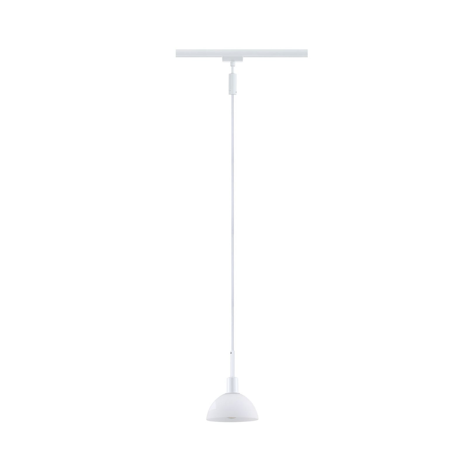 Paulmann URail hanglamp Sarrasani, signaalwit, metaal