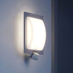 STEINEL L 20 S outdoor wall light sensor, grey