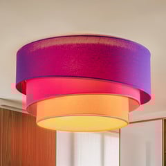 Euluna Trio Max Coperta, Ø60cm, viola/rosa/arancione