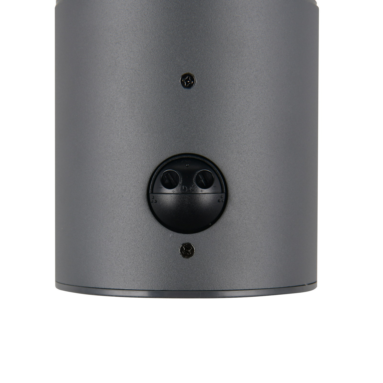 Āra sienas lampa Mures, antracīta krāsā, augstums 28 cm, metāls, sensors