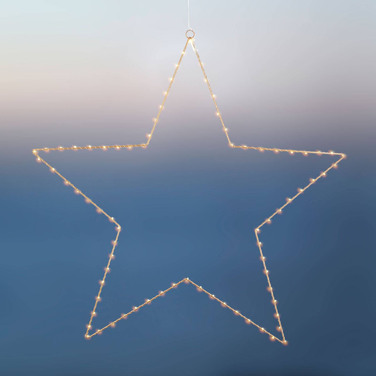 Sirius Étoile déco LED Liva Star dorée Ø 70 cm