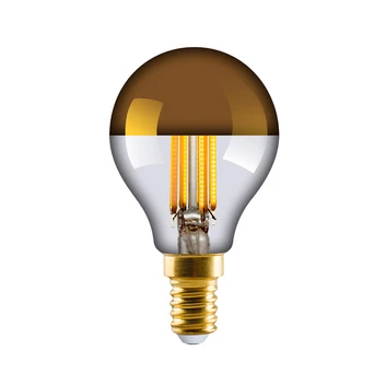 Leuchtmittel LED 4W (470lm) CRI95 2700K Dim. Oben Gespiegelt Gold E14 - e3light