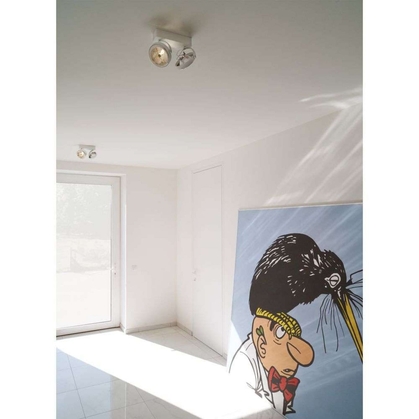 Pin-Up 2 Deckenleuchte Alu Trizio21 - Küche - Aluminium