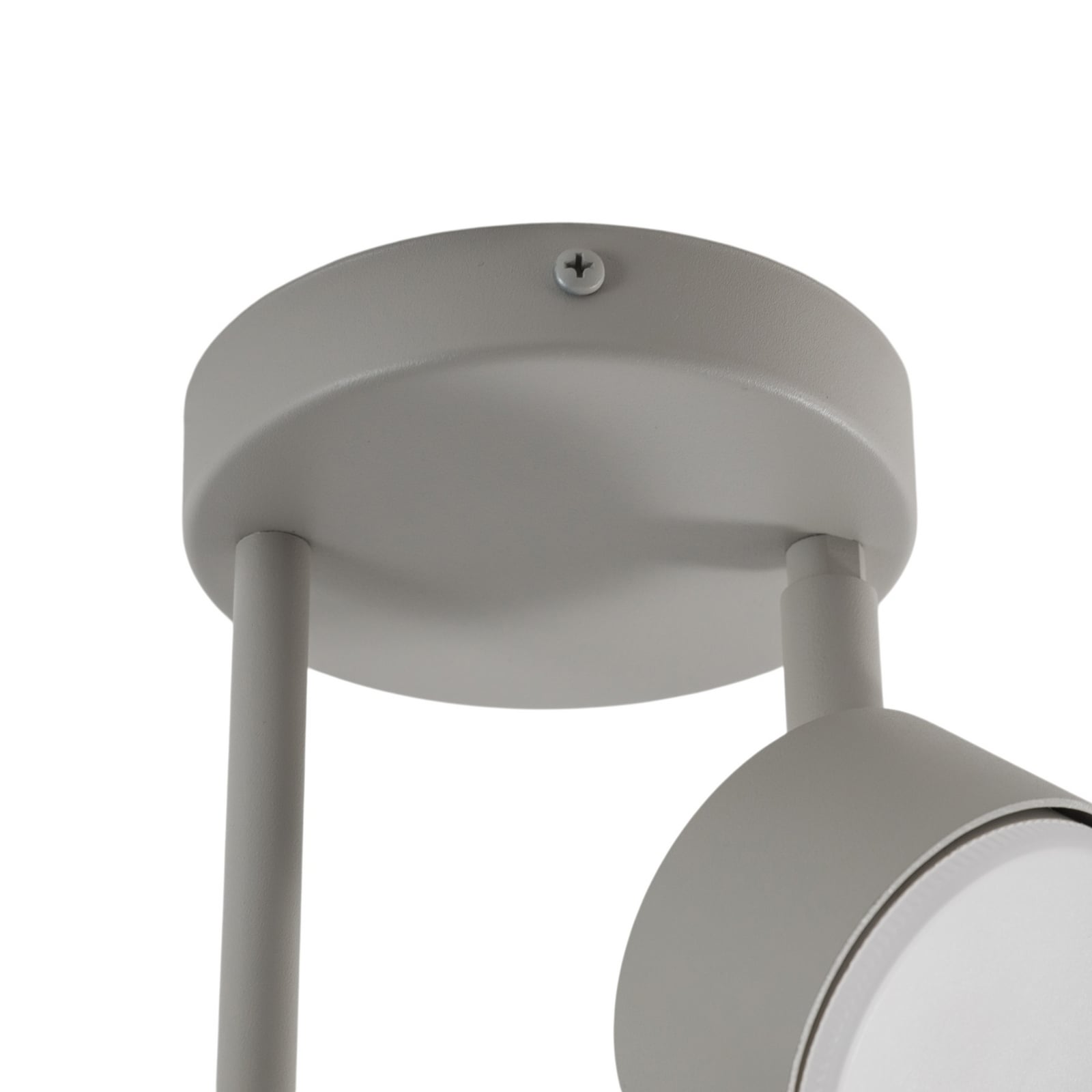 Spot pour plafond Nemo, à 2 lampes, gris-beige, métal, GX53 Spot pour plafond Nemo, à 2 lampes, gris-beige, métal, GX53